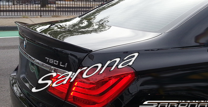 Custom BMW 7 Series  Sedan Trunk Wing (2009 - 2015) - $360.00 (Part #BM-116-TW)